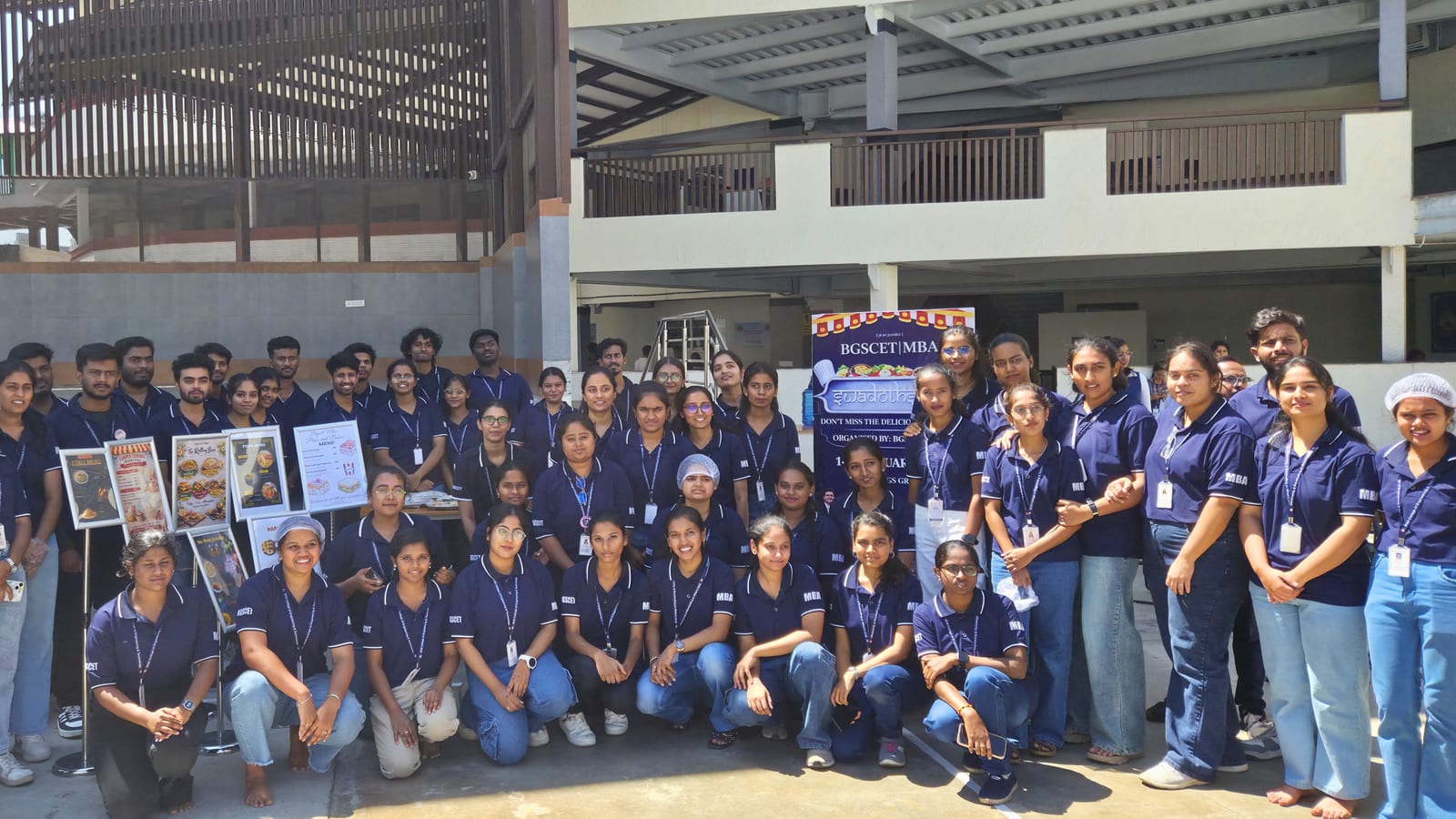 BGSCET MBA students hosting Swadothsav, a 1,500-guest student-run food festival