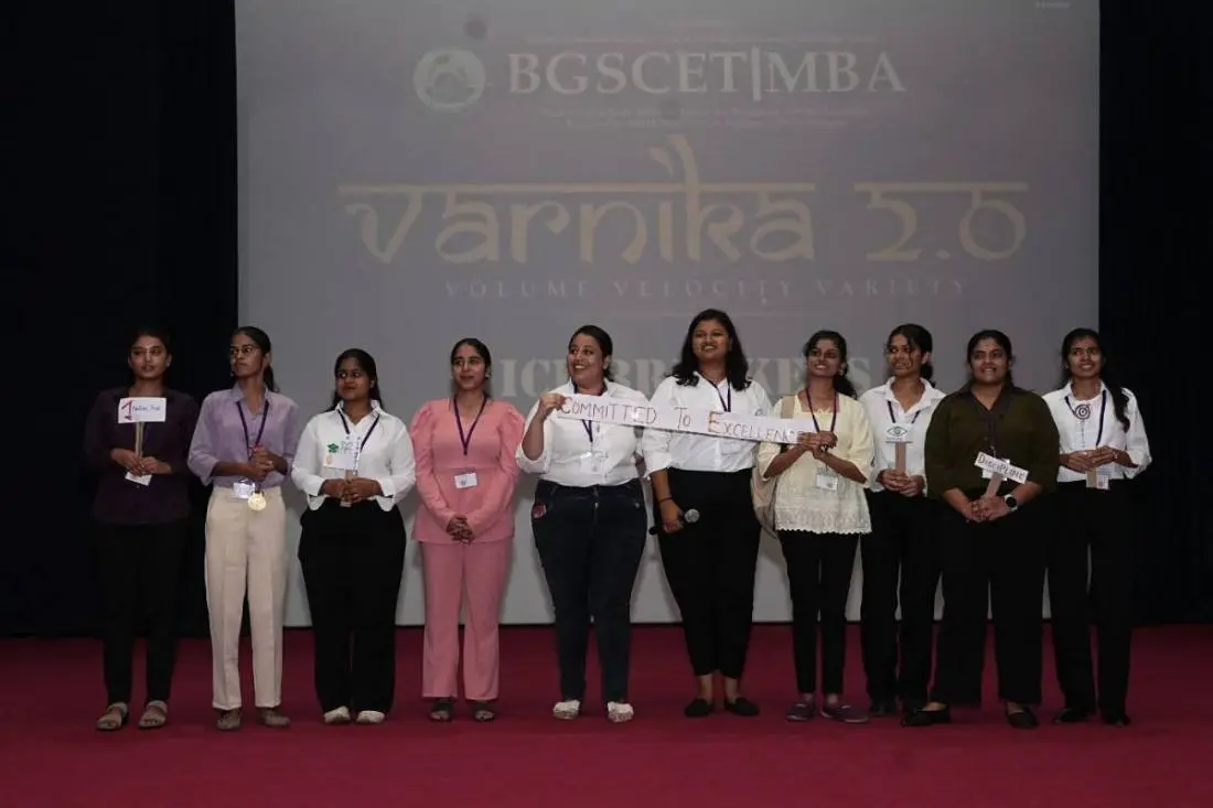 Varnika 2.0 ice-breakers on stage